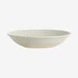 GRAINY dyp keramisk tallerken - ø22 cm - sand Nordal TABLEWARE