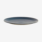 GRAINY keramisk middagsbord - ø28 cm - mørkblå Nordal TABLEWARE