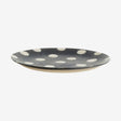 GRAINY underkop / gøteallerken - ø14 cm - mørkblå/sand Nordal TABLEWARE