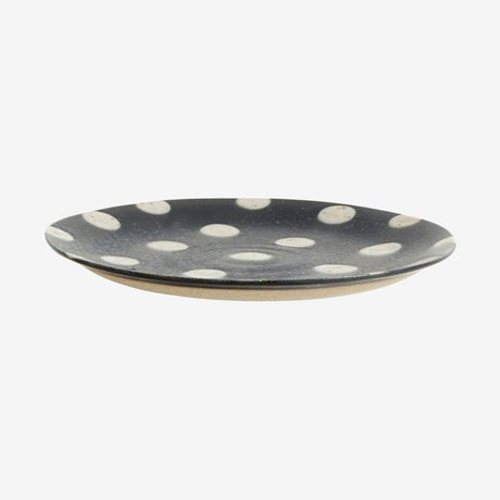 GRAINY underkop / gøteallerken - ø14 cm - mørkblå/sand Nordal TABLEWARE