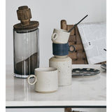 GRAINY underkop / gøteallerken - ø14 cm - mørkblå/sand Nordal TABLEWARE