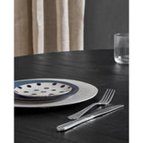 GRAINY underkop / gøteallerken - ø14 cm - sand/blå Nordal TABLEWARE