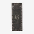 GRAND vevd bomullsdekk, 75x200 - mørkgrå/sort Nordal CARPETS