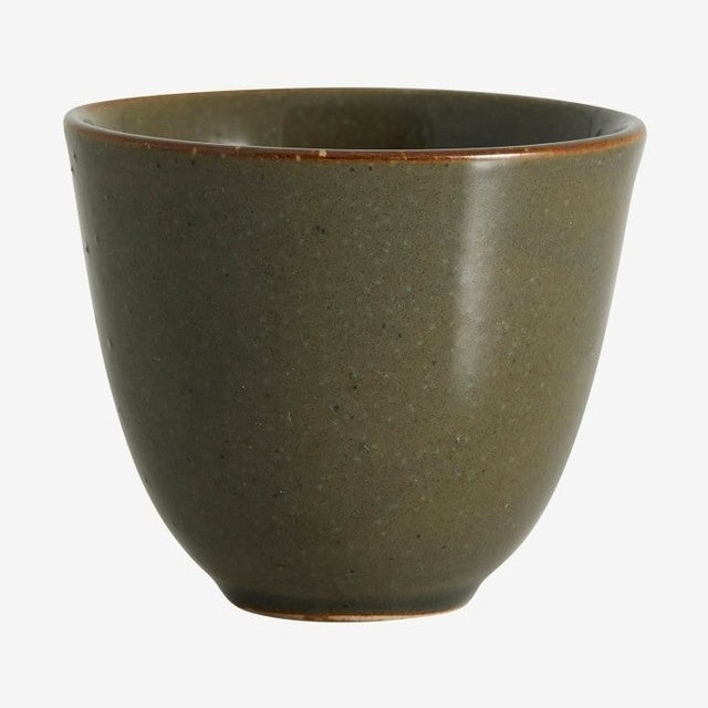 GRAWA krus - h7 cm - mørkgrønn Nordal TABLEWARE