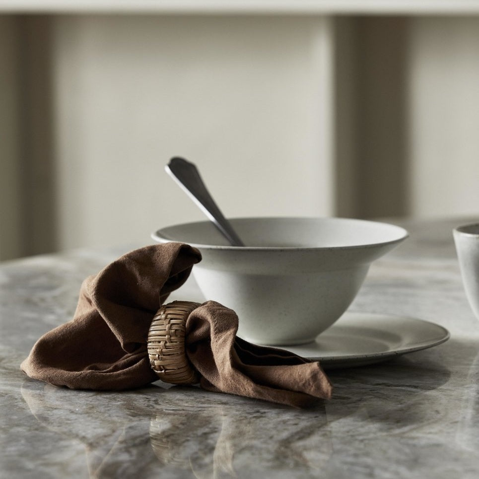 GRAWA suppeplaten - ø18 cm - hvit Nordal TABLEWARE