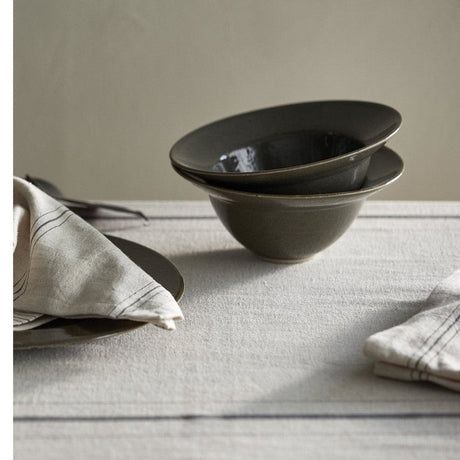 GRAWA suppeplaten - ø18 cm - mørkgrønn Nordal TABLEWARE