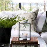 MABELLE OFFWHITE/GREEN Putetrekk Artwood Pute