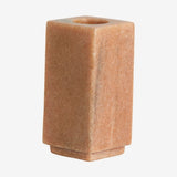 HAIDA lysestaker i marmor - h7,7 cm - rosa Nordal CANDLEHOLD