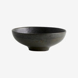 INEZ skål, M - sort Nordal TABLEWARE