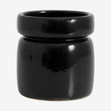 ISA potter av keramikk - ø15 cm - sort Nordal INDOOR POT