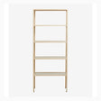 JUNGO reol i jern og marmor - 180x75 cm - sand Nordal CABINETS