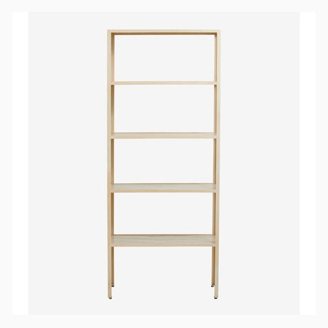 JUNGO reol i jern og marmor - 180x75 cm - sand Nordal CABINETS