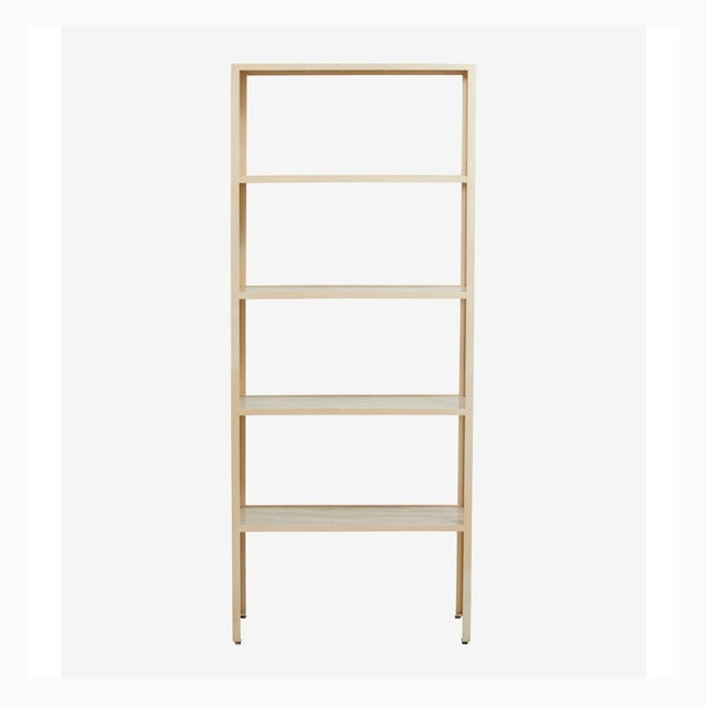 JUNGO reol i jern og marmor - 180x75 cm - sand Nordal CABINETS