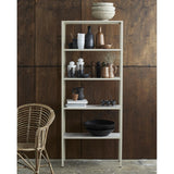 JUNGO reol i jern og marmor - 180x75 cm - sand Nordal CABINETS