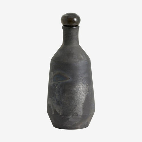 JUNIPER flaske med lokk - sort Nordal TABLEWARE