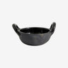 JUNIPER skål med håndtak - sort Nordal TABLEWARE