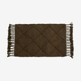 JUTAN-teppe, 60x90 cm - brun/grønn Nordal CARPETS