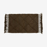 JUTAN-teppe, 60x90 cm - brun/grønn Nordal CARPETS