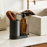 KAKI holder til oppvaskbørste - 8,4x17,9 cm - sort Nordal KITCHEN AC