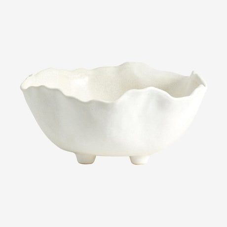KAUAI keramisk skål - small - ø26 cm - offwhite Nordal TABLEWARE