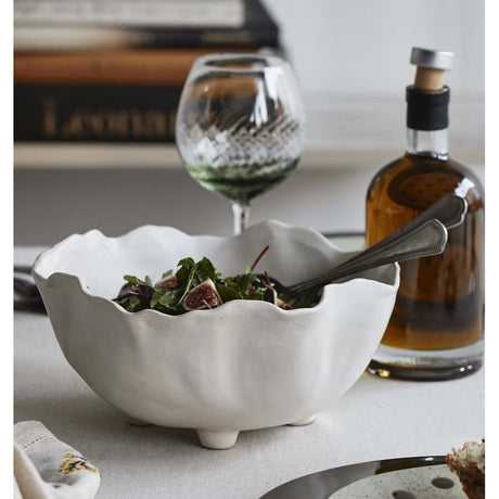 KAUAI keramisk skål - small - ø26 cm - offwhite Nordal TABLEWARE
