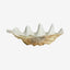 KICHI muslingeskall til dekorasjon - stor - L52 cm - hvit/beige Nordal DECO ITEMS