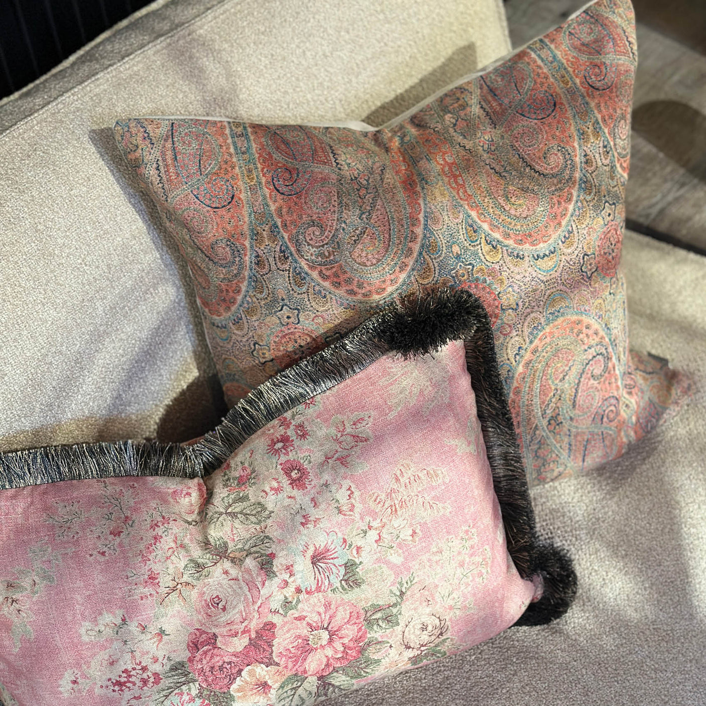 BELLE ROSE putetrekk Artwood Pute