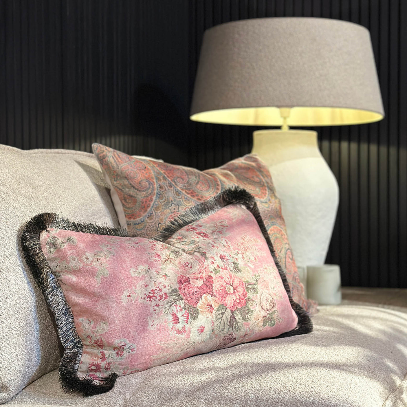 BELLE ROSE putetrekk Artwood Pute