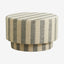 LADOGA puf - beige/grå Nordal STOOLS