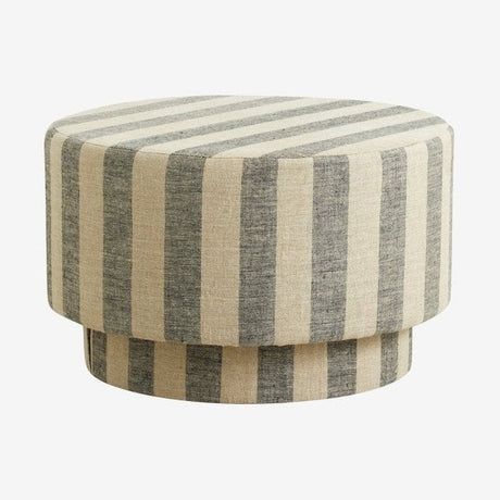 LADOGA puf - beige/grå Nordal STOOLS