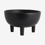 LAMU beholder - ø18 cm - sort Nordal TRAYETAGER