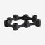 LEMNOS lysestake, aluminium - sort Nordal CANDLEHOLD