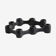 LEMNOS lysestake, aluminium - sort Nordal CANDLEHOLD