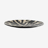 LIPSI-dekorasjonsfat, L - svart/sand Nordal DECO ITEMS
