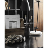 LIPSI lagring med lokk - svart/sand Nordal DECO ITEMS