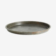 LOMBOK plate i jern, M, antikk - sølv finish Nordal DECO ITEMS