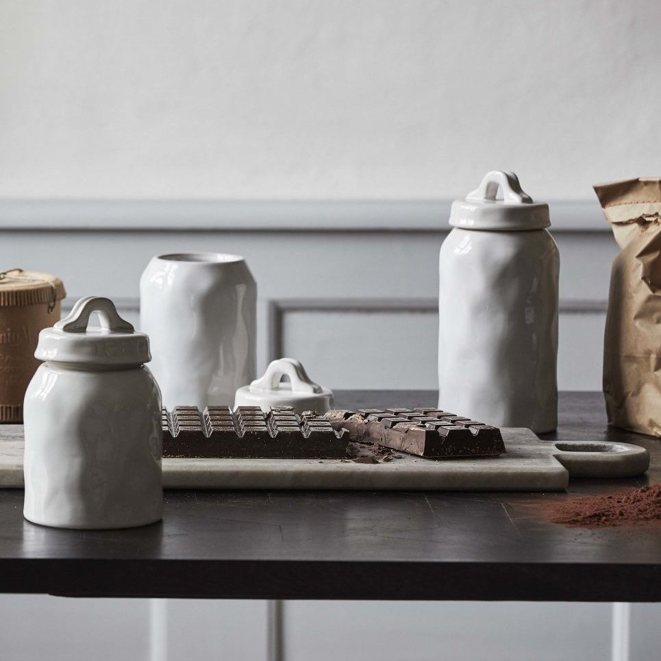 LULO-beholder h23 cm - hvit Nordal TABLEWARE