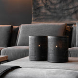 TARANTO Lykta i metall L Artwood Lanterne og lysglass