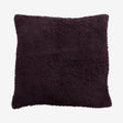 LYRA-pussytrekk av bomull - 58x58 - burgundy Nordal PILLOWS