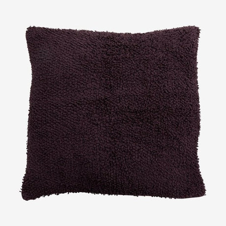LYRA-pussytrekk av bomull - 58x58 - burgundy Nordal PILLOWS