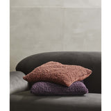 LYRA-pussytrekk av bomull - 58x58 - burgundy Nordal PILLOWS