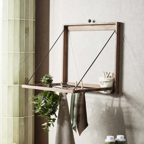 MACAS tørrrestativ i tre Nordal CLEANING