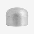 MACAU lagerkrukke, L, aluminium - krom finish Nordal STORAGE