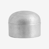 MACAU lagerkrukke, L, aluminium - krom finish Nordal STORAGE