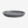 MARBLE-plate i marmor - ø17 cm - svart/grå Nordal BATHROOM A