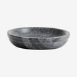 MARBLE skål i marmor - ø10 cm - svart/grå Nordal BATHROOM A