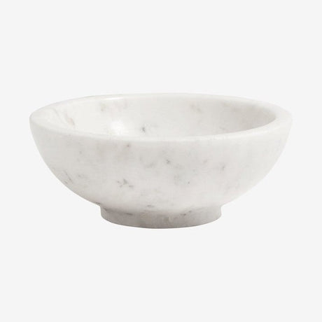 Marble skål i marmor - ø13 cm - hvit Nordal BATHROOM A
