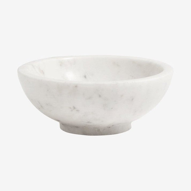 Marble skål i marmor - ø13 cm - hvit Nordal BATHROOM A