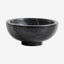 MARBLE skål i marmor - ø13 cm - svart/grå Nordal BATHROOM A