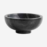 MARBLE skål i marmor - ø13 cm - svart/grå Nordal BATHROOM A